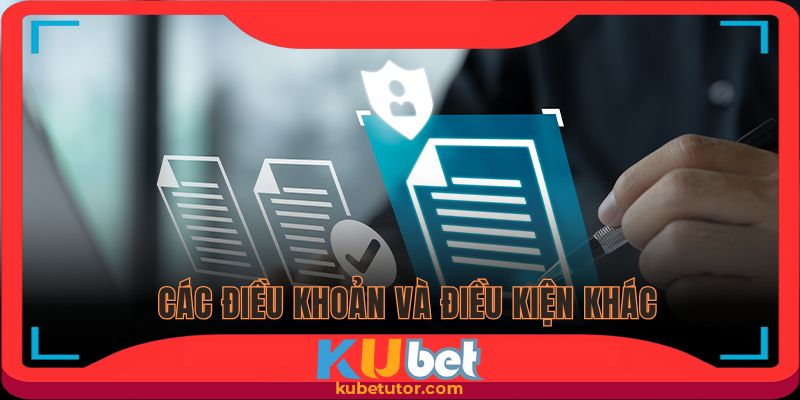 Nắm bắt các nguyên tắc cụ thể khác tại sảnh game