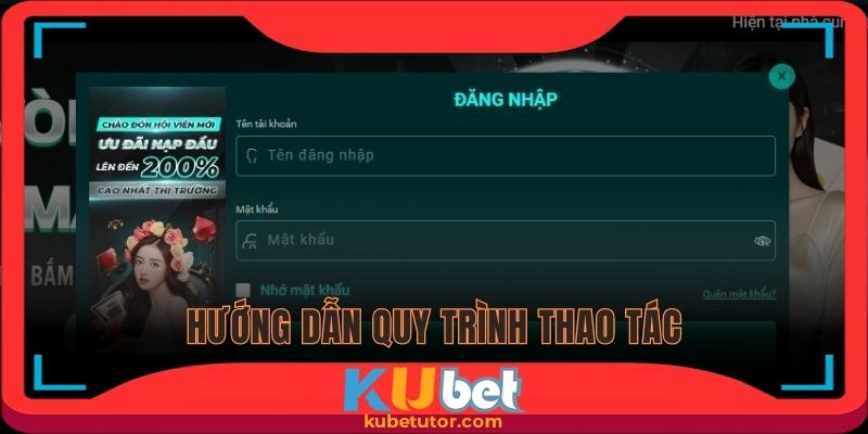 Quy trình thao tác cơ bản cho người mới